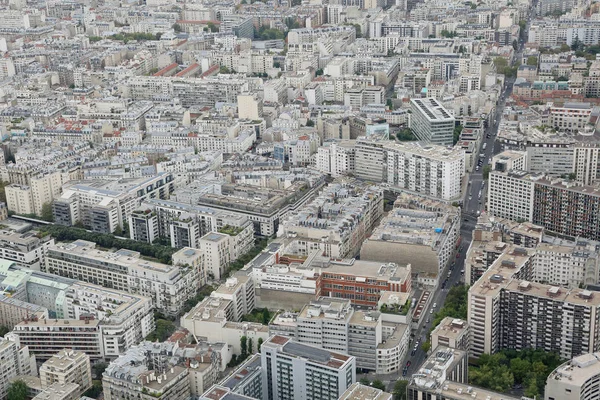 Many buildings in Paris France from Eiffel Tower