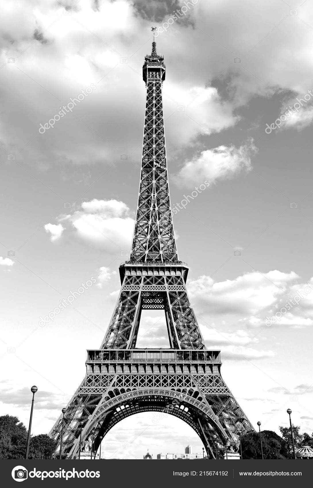 Pictures: black and white eiffel tower | Big Eiffel Tower Black White