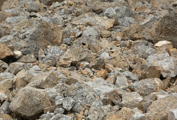 Камни Твердая Скала Оползня Горах — стоковое фото