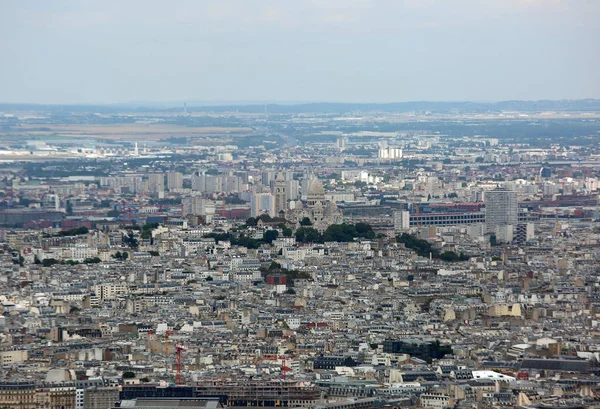 Viele Häuser Und Gebäude Paris Frankreich — Stockfoto