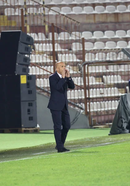 Vicenza Italië Oktober 2018 Voetbalwedstrijd Italië Tunesië Under21 Menti Stadium — Stockfoto