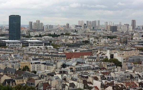 Paris Franciaország 2018 Augusztus Panorámás Kilátás Nyílik Notre Dame Városban — Stock Fotó