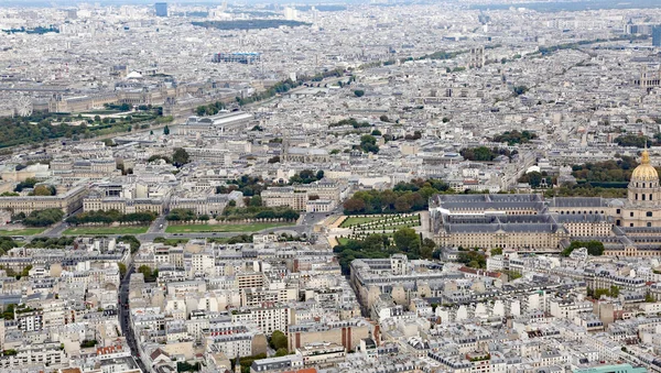 Městské Panorama Domy Paláce Eiffelovy Věže Paříži Francie — Stock fotografie