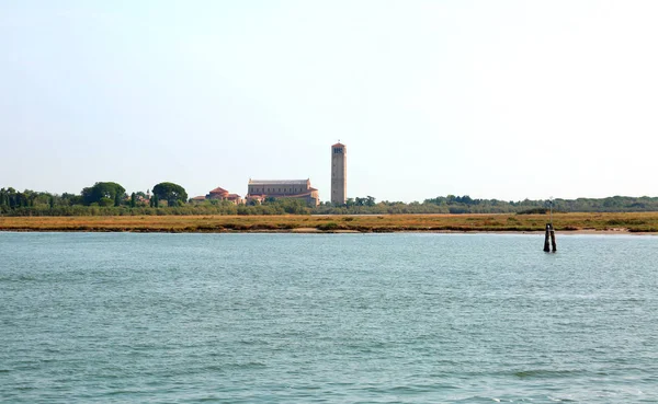Bell Tower Island Torcello Venice Italy — Stock Photo, Image