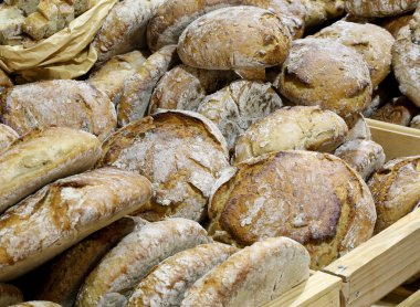 birçok tane kepekli ekmek organik gıda Satılık Mağaza