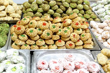 birçok hamur işleri ve çerezleri fırın Dükkanı