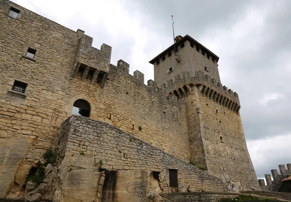 San Marino República San Marino Junio 2016 Castillo Antiguo Llamado — Foto de Stock