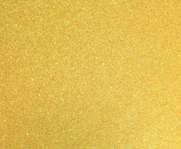 Gul Gyllene Bakgrund Med Massor Ljusa Blanka Glittrande Glitter Perfekt — Stockfoto