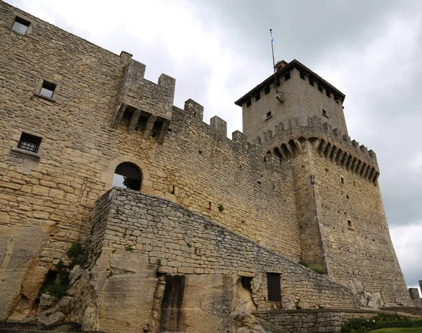 San Marino República San Marino Junio 2016 Castillo Antiguo Llamado — Foto de Stock