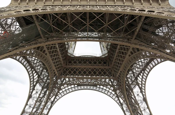 Detail Des Eiffelturms Paris Von Unten Gesehen — Stockfoto