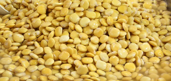 Pozadí Mnoha Žluté Semen Pro Prodej Potravin — Stock fotografie