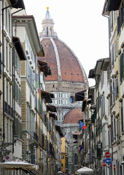 Florence Italië Augustus 2015 Grote Koepel Van Kathedraal — Stockfoto