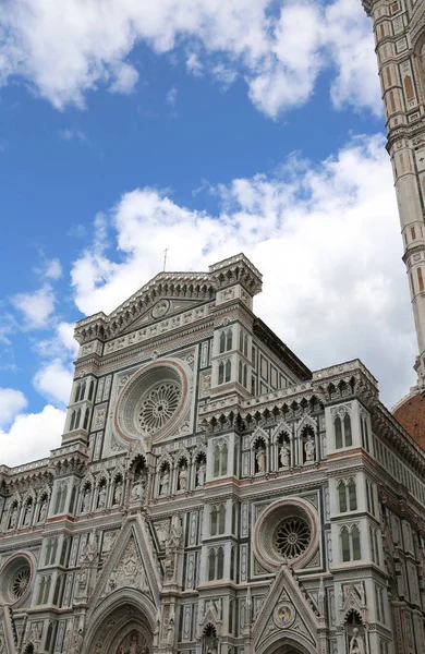 Fachada Catedral Florência Itália — Fotografia de Stock