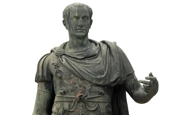 Estátua de Júlio César Ditador da República Romana — Fotografia de Stock