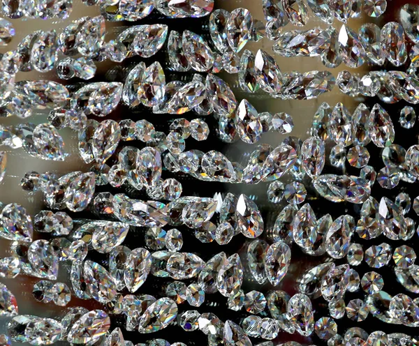 Фон многих бриллиантов — стоковое фото