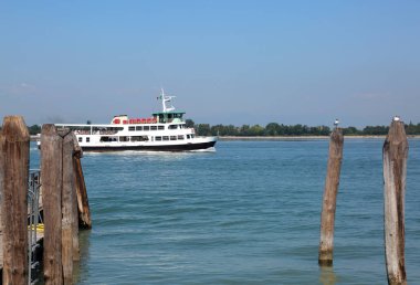 Tekne İtalya Venedik lagün turist için