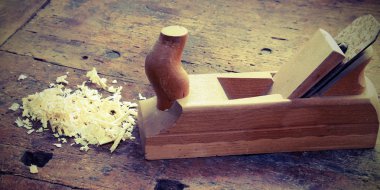 Eski bir plaka üzerinden iş parçası Vice