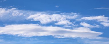 background of sky and white clouds called stratocumulus clipart