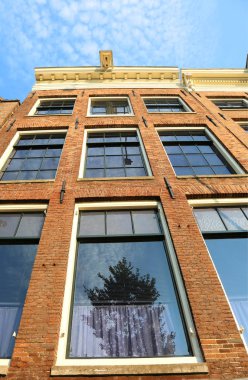 Amsterdam, Nl, Hollanda - 23 Ağustos 2017: hou cephesi