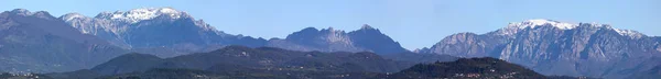 Panoramablick auf die italienischen Berge in Venetien — Stockfoto