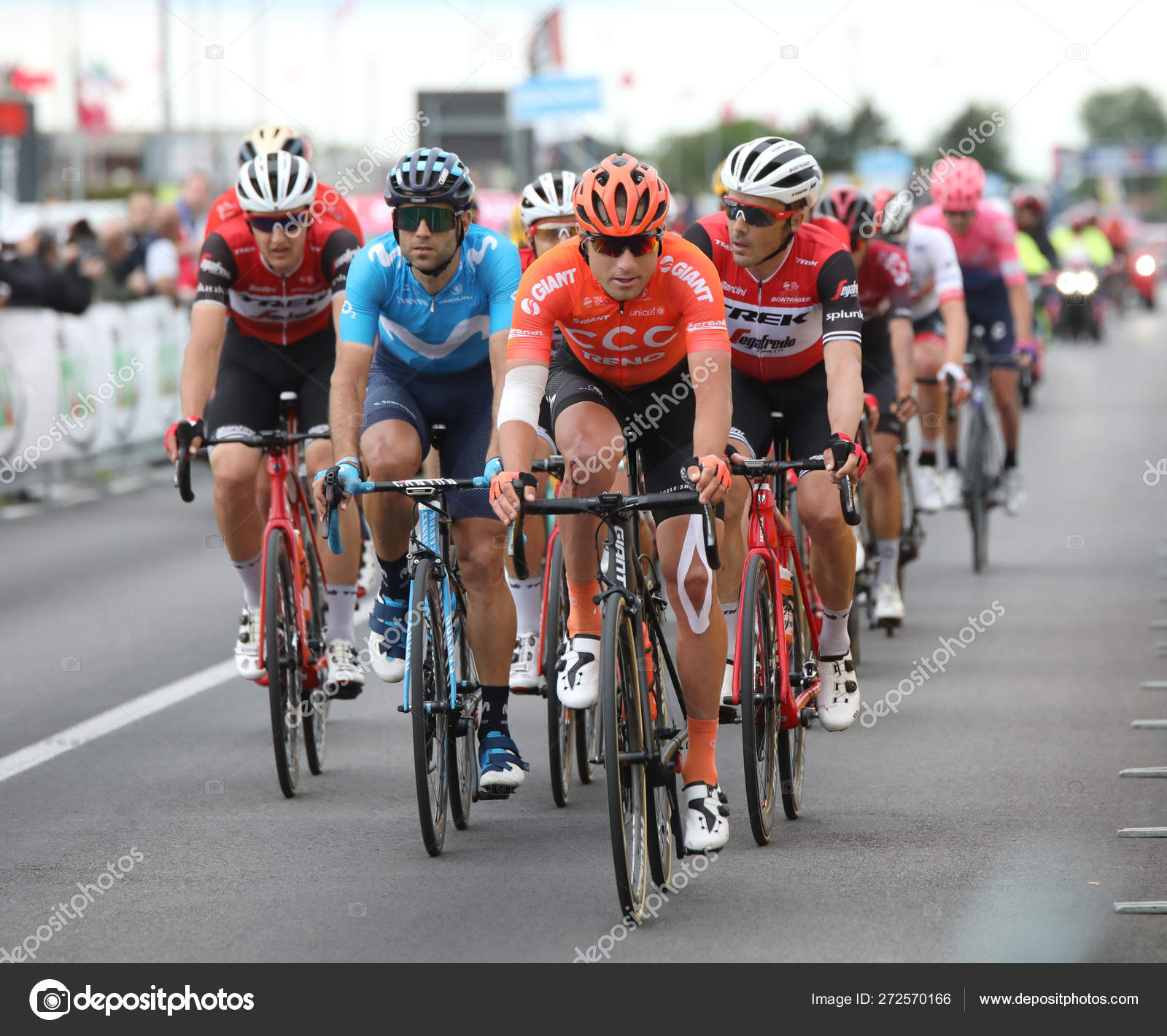 Maria di Sala, ve, Italien-30 maj 2019: Cykling Race Tour av