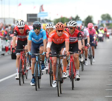 S.Maria di Sala, Ve, İtalya - 30 Mayıs 2019: bisiklet yarışı Turu 