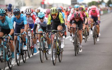 S.Maria di Sala, Ve, İtalya - 30 Mayıs 2019: bisiklet yarışı Turu 