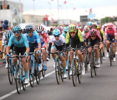 S.Maria di Sala, Ve, İtalya - 30 Mayıs 2019: bisiklet yarışı Turu 