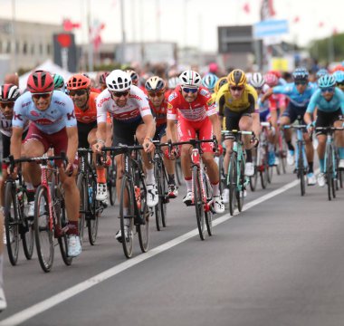 S.Maria di Sala, Ve, İtalya - 30 Mayıs 2019: bisiklet yarışı Turu 