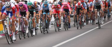 S.Maria di Sala, Ve, İtalya - 30 Mayıs 2019: bisiklet yarışı Turu 