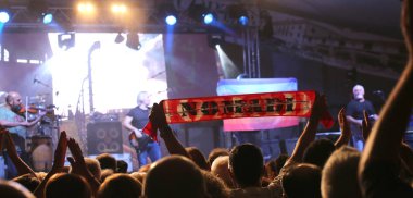 Bressanvido, Vi, İtalya - 28 Eylül 2018: Nom'un canlı konseri