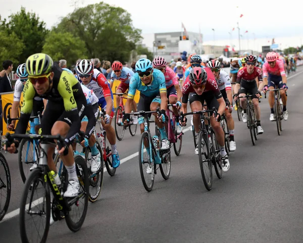 S. Maria di Sala, ve, Itálie-Květen 30, 2019: cyklistická jízda Tour — Stock fotografie