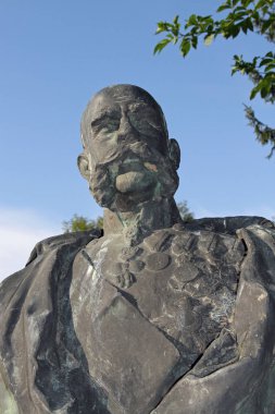 statue of franz joseph Emperor of Austria clipart