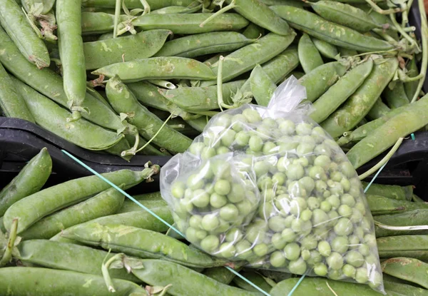 small bag of peas