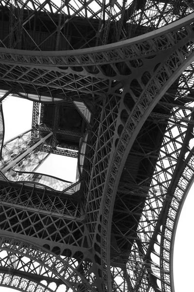 Torre Eiffel também chamada de Tour Eiffel em língua francesa em Paris — Fotografia de Stock