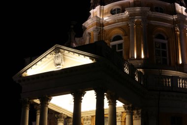 İtalya'da Torino Şehri yakınlarındaki Superga Bazilikası