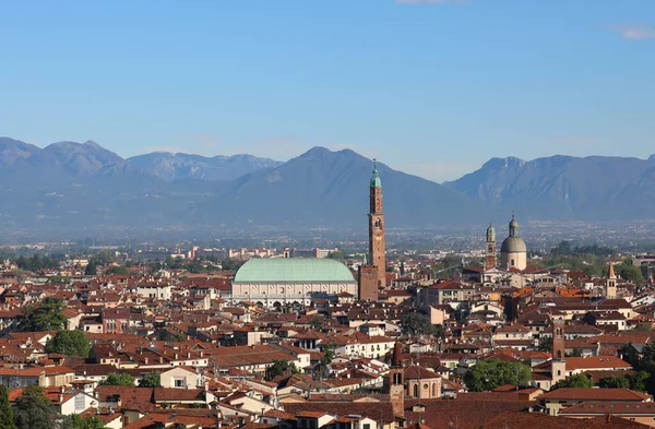 Vicenza Cidade em Veneto Região no norte da Itália — Fotografia de Stock