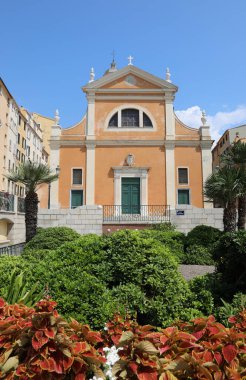 Umumi park ve Ajaccio Katedrali 'nin adı 