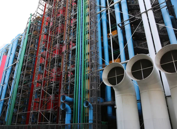 París, Francia - 19 de agosto de 2018: pompidou center —  Fotos de Stock