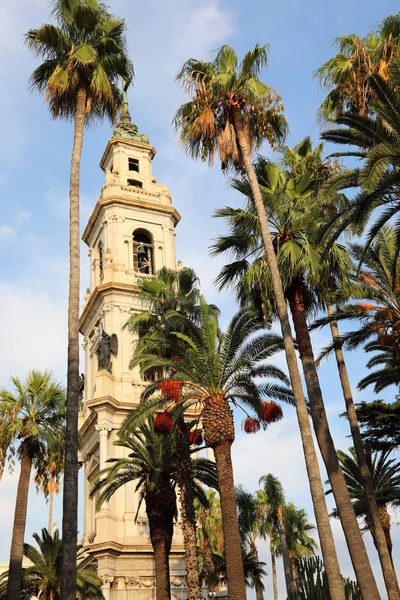 Glockenturm des Schreins in der Stadt Pompeji — Stockfoto