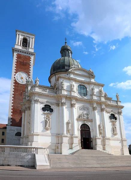Oud Heiligdom Van Onze Lieve Vrouw Vicenza Italië Heuvel Genaamd — Stockfoto