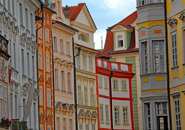 Prague Czech Republic August 2016 Ancient Palace European Capital Stock Photo