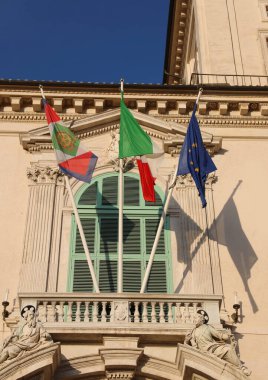 Roma, RM, İtalya - 3 Mart 2019: Saray