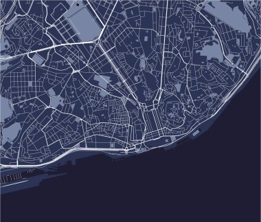 Lizbon şehir haritası