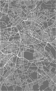 Berlin, Almanya'nın şehir haritası
