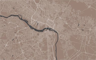 vektör Richmond, Virginia, ABD şehir haritası