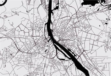 vektör Haritası Riga, Letonya