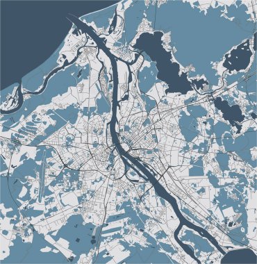 Riga, Letonya haritası