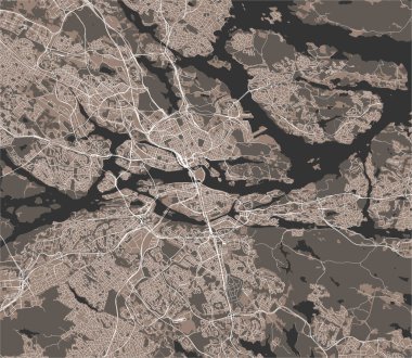 Stokholm şehir haritası