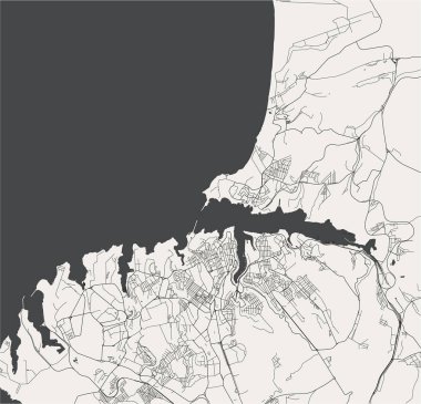 Crimea Sivastopol şehir haritası